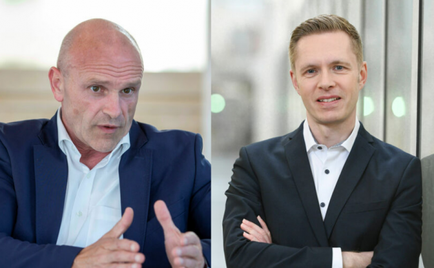 Neustrukturierung bei Volkswagen - Thomas Ulbrich (l.) und Kai Grünitz (r.) treten zum 1. Oktober 2022 ihre neuen Positionen bei Volkswagen an - Quelle: Volkswagen